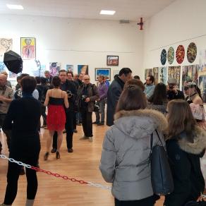 Concorso fotografico con modelle opere d'arte schettino