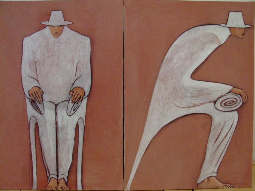 Viaggiatore sedentario, 2004-05. Dittico Viaggiatore sedentario, 2004-05. Dittico