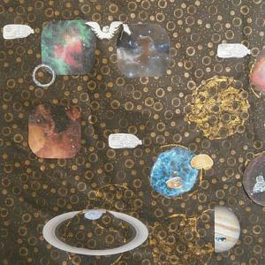 1° Detail of the artwork Hubble 1° Detail of the artwork Hubble