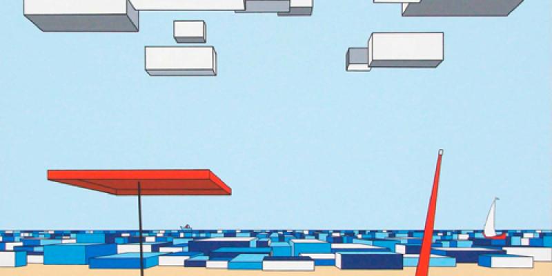 IL MARE SUL RETRO: personale di Giuseppe Castelli alla Galleria Europa di Lido di Camaiore