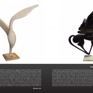 MOSTRA SCULTURE SELEZIONATE per CATALOGO DESIGN FOR 2012