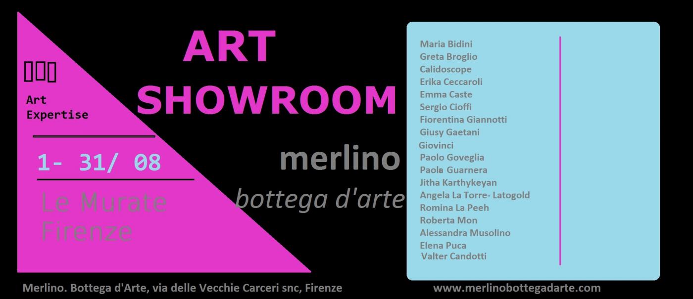 Art show room Merlino Bottega D'Arte