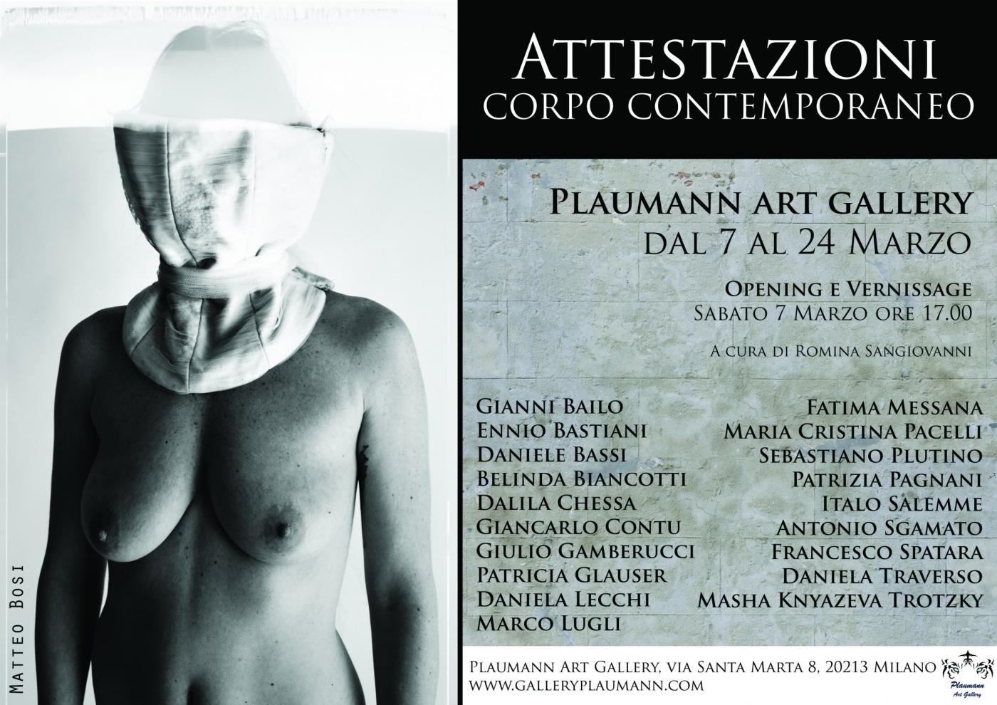 ATTESTAZIONI CORPO CONTEMPORANEO ATTESTAZIONI CORPO CONTEMPORANEO