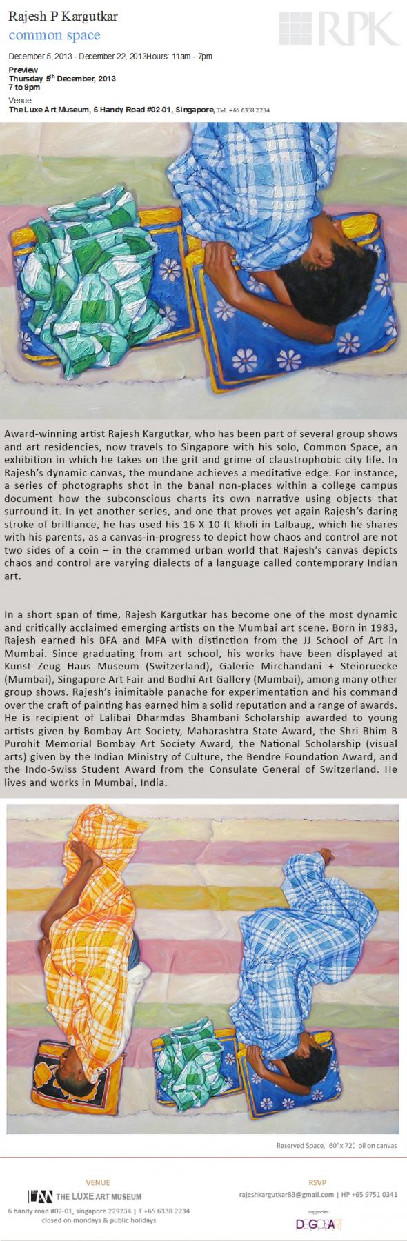 Rajesh Kargutkar : Common Space