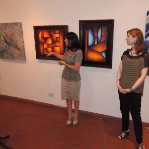 DOPPIO VERNISSAGE A CORTE ISOLANI (BOLOGNA)