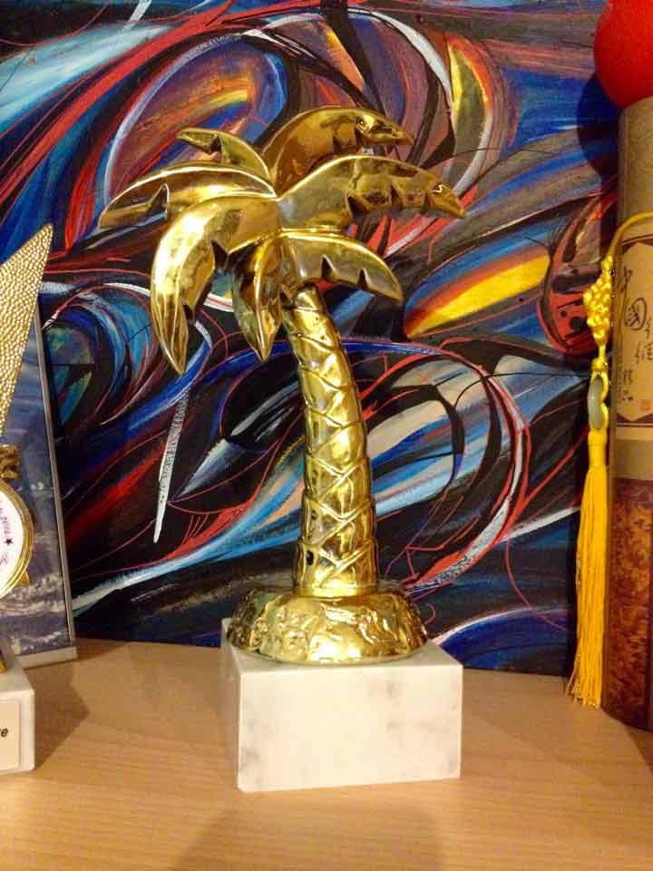 LA PALMA D’ORO PER L’ARTE