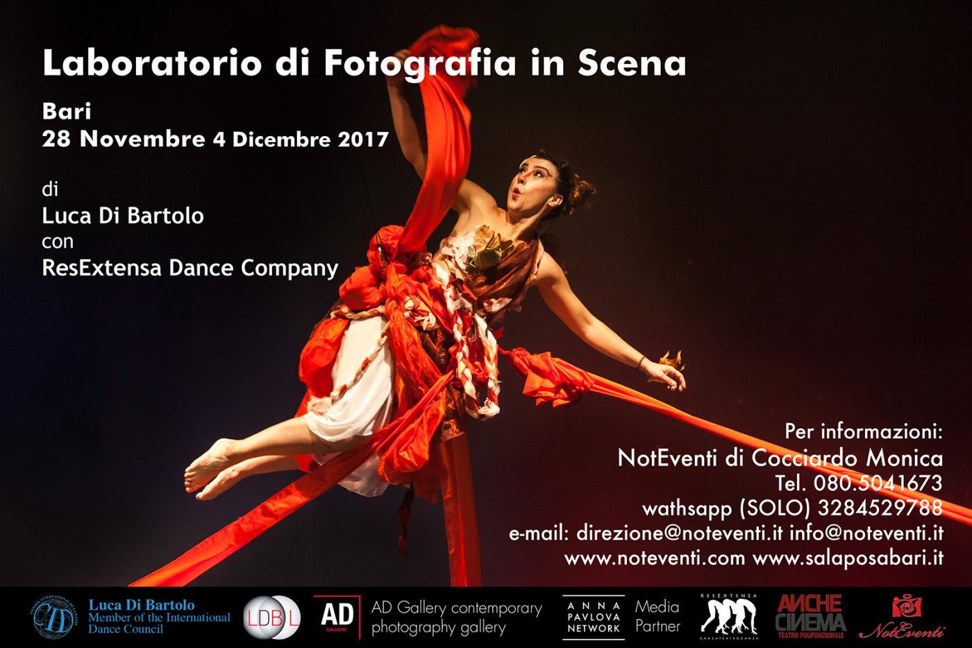 LABORATORIO DI FOTOGRAFIA IN SCENA, BARI