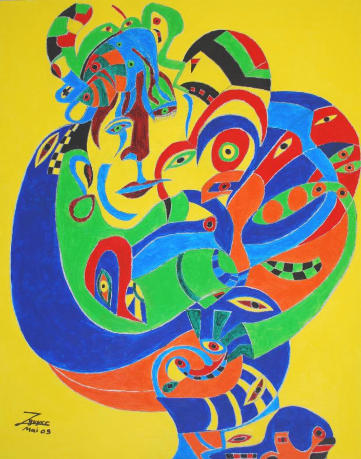 Aladin from the magic lamp