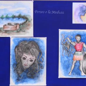 Illustrazioni di Marina Marchetti per il libro di favole di Sergio Gnudi "La mamma racconta gli eroi