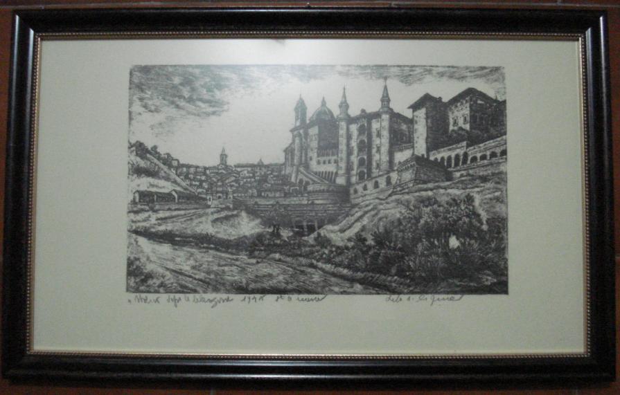 Umberto Franci - Urbino dopo la liberazione 1945