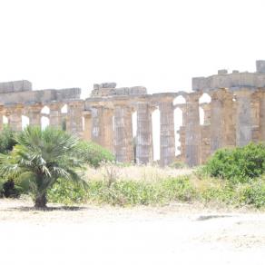 Selinunte sospesa nell'aria