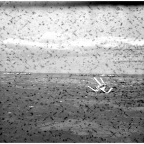 Qualcuno è stato seduto qui