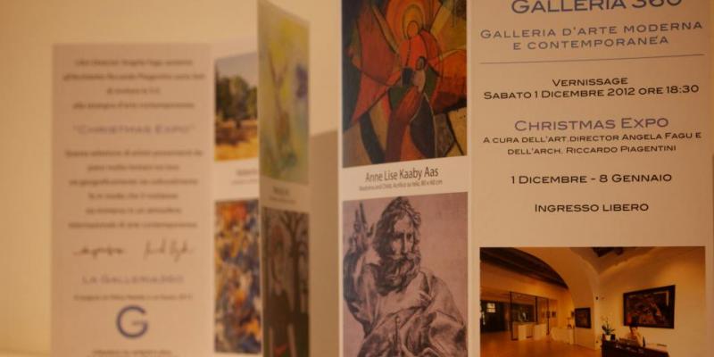 Video inaugurazione "Christmas Expo" Galleria360 Firenze