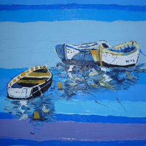 Art Catalog, impressionism. Marine expression.  Artist Alik Vetrof. 