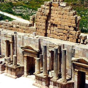 Giordania. Deserto e pietre