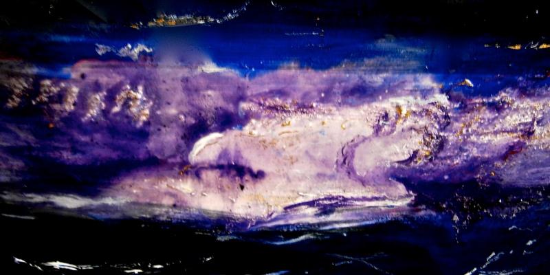 Lisa Beneventi. Rêveries in viola e blu Lisa Beneventi. Rêveries in viola e blu