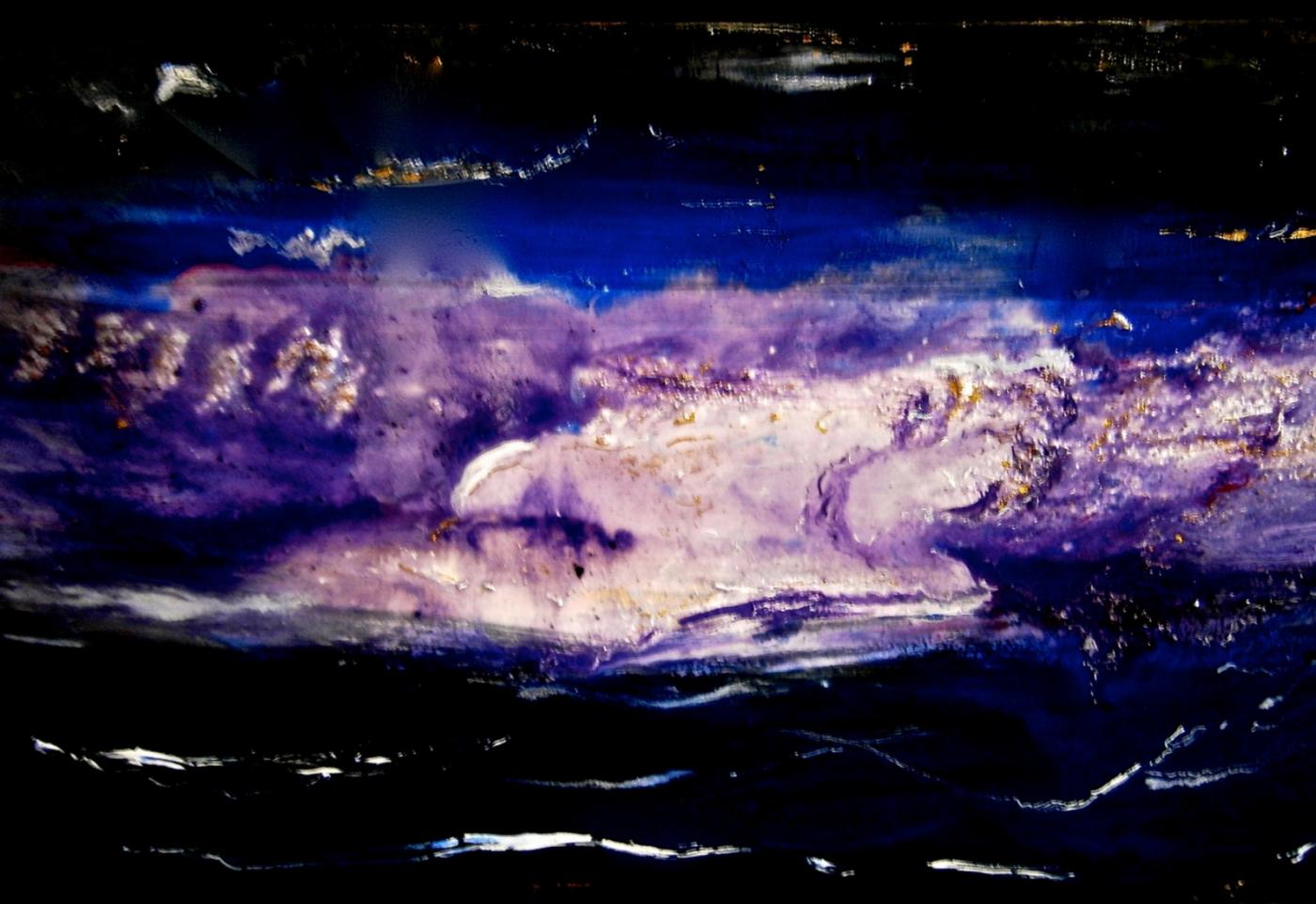 Lisa Beneventi. Rêveries in viola e blu