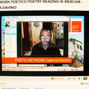 Net-Poetry Reading in Web Cam alla 53 Biennale di Venezia -San Servolo