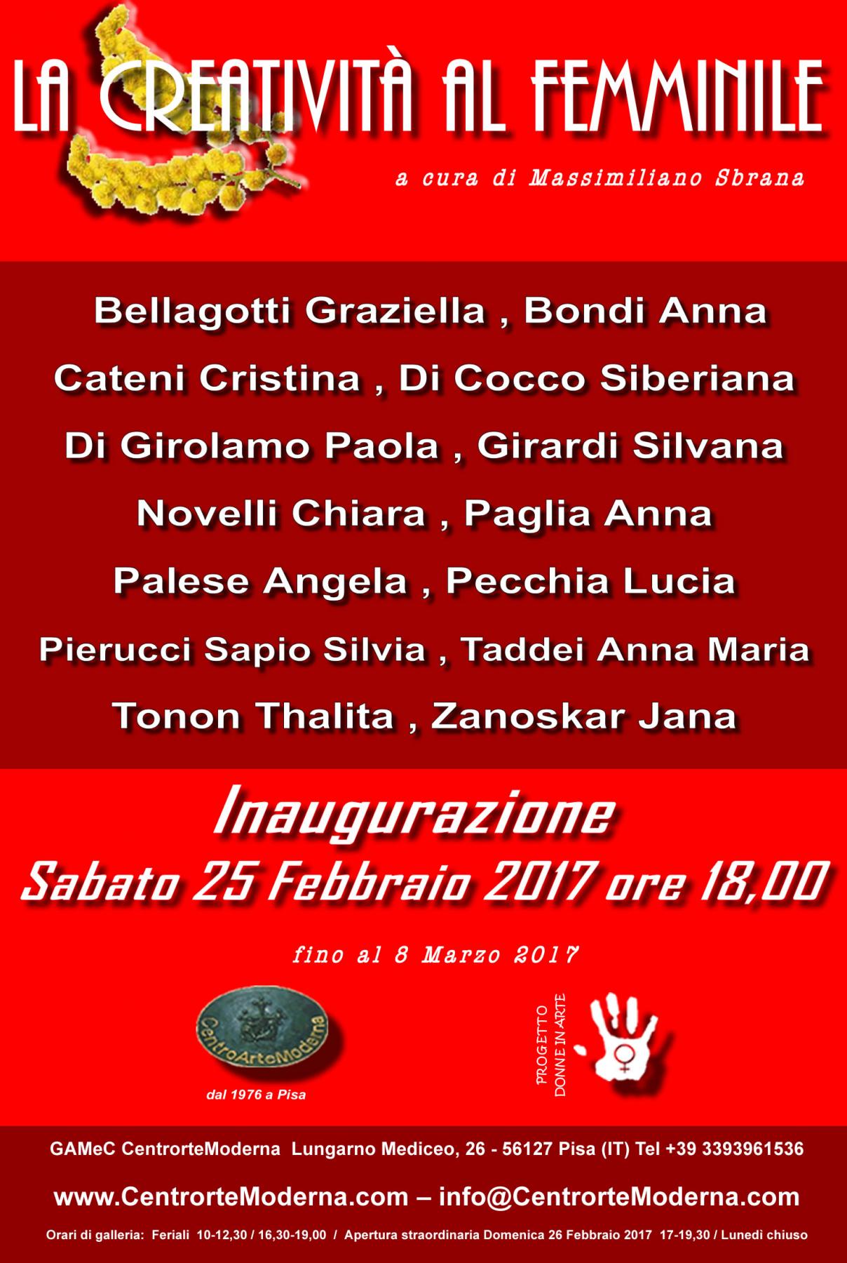 La Creatività al Femminile 2017