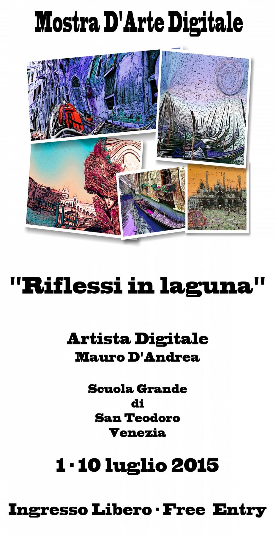 Reflections in the lagoon