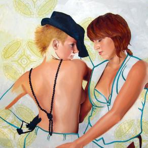 Untitled Self Portrait with C.B.M. Untitled Self Portrait with C.B.M.