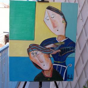 a' capera  (   pettinatrice 