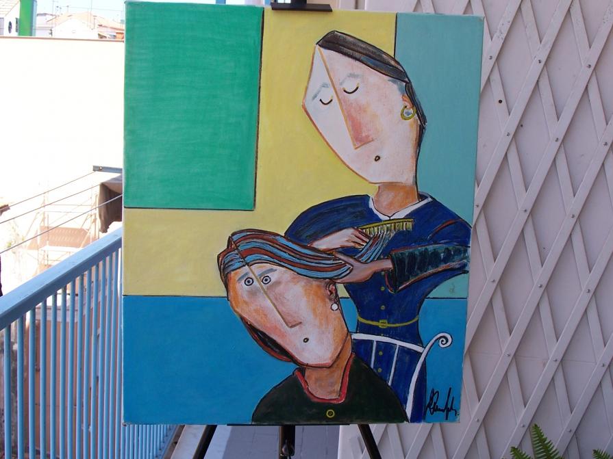 a' capera  (   pettinatrice 