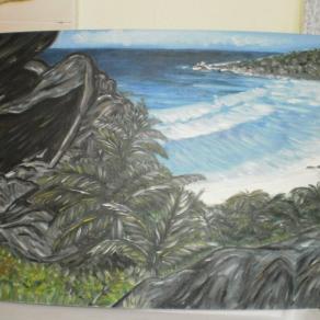 Paesaggio delle Seychelles