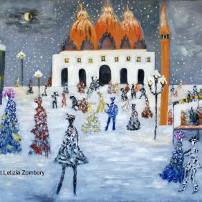 Piazza San Marco di neve