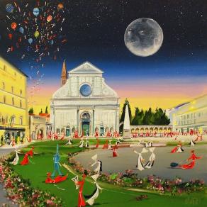 Santa Maria Novella al chiar di luna