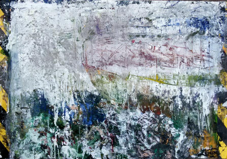 "respiri di cemento dietro le colline!"