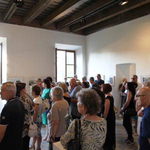 EFFETTO ACQUA, ACQUERELLI E SCULTURE A PALAZZO DUCALE