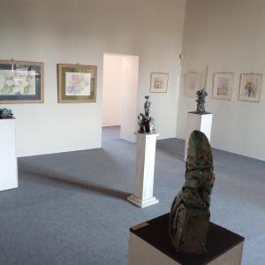 EFFETTO ACQUA, ACQUERELLI E SCULTURE A PALAZZO DUCALE