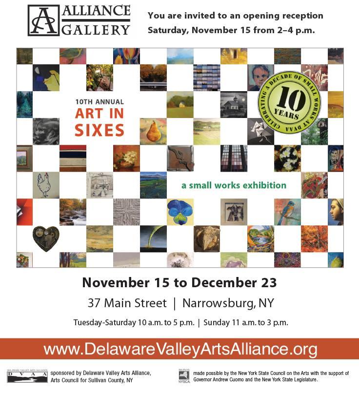 Carla Strozzieri partecipa a Art in Sixes, 2014, selezionato mostra d'arte