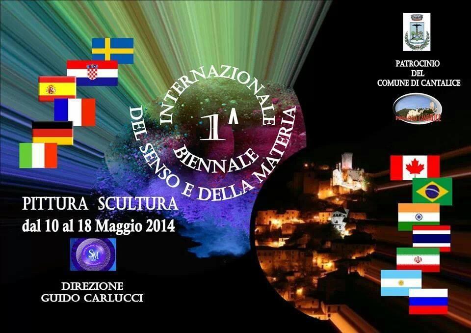 1° BIENNALE DEL SENSO E DELLA MATERIA