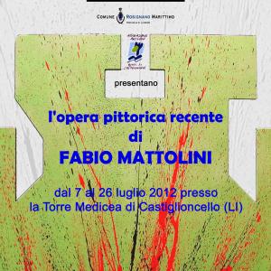 Fabio Mattolini, opere recenti.
