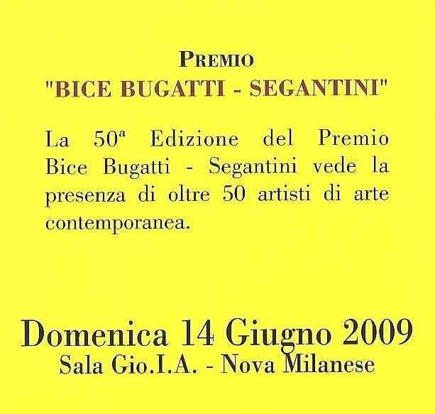 PREMIOINTERNAZIONALE  BICE BUGATTI 