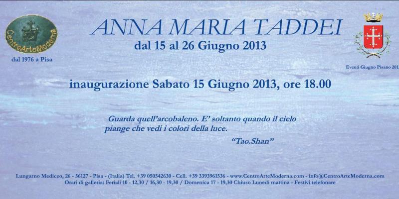 Anna Maria taddei 2010-2013 Opere