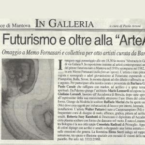 ABSTRACTA IN GALLERIA ARTEARTE.