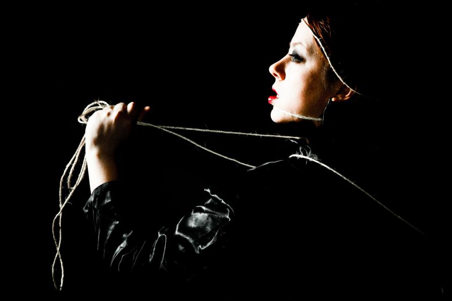 Pull the String (Self Portrait)