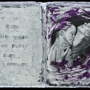 Mixed Media DANTE - Paolo & Francesca