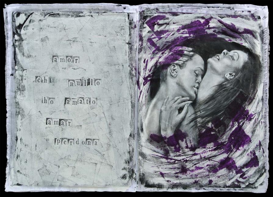 Mixed Media DANTE - Paolo & Francesca