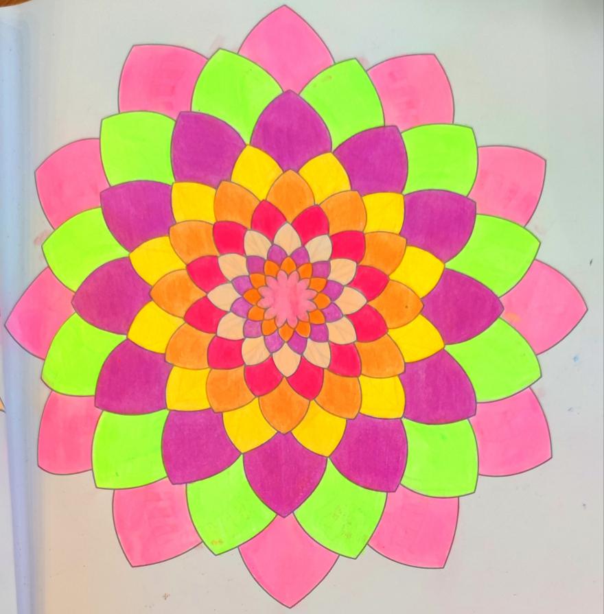 Keep me calm mandala 6