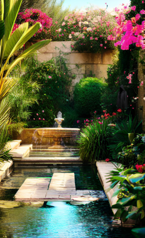 Waiting in the Garden