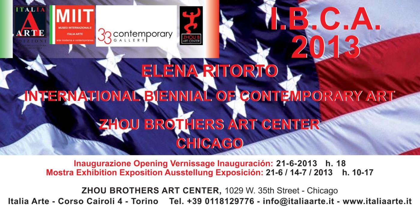 Elena Ritorto Al Zhou Brothers Art Center con Italia Arte e Museo MIIT