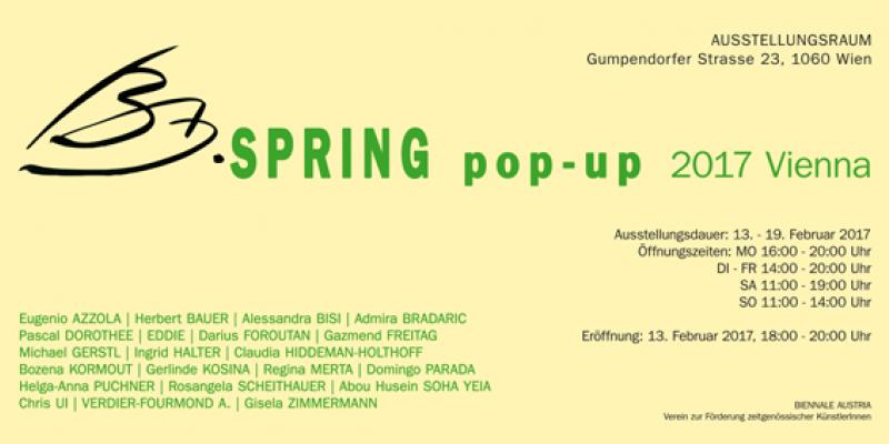 BA SPRING pop-up 2017