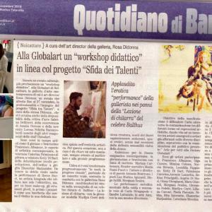 Alla Globalart trasformata in una Factory Alla Globalart trasformata in una Factory