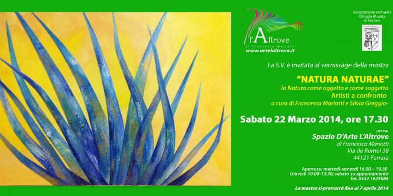 "NATURA NATURAE" "NATURA NATURAE"