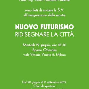 Nuovo futurismo ridisegnare la città