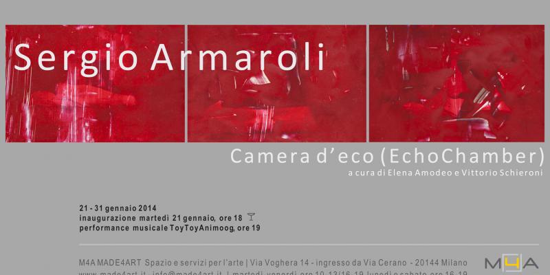 Sergio Armaroli: Camera d'eco (EchoChamber) Sergio Armaroli: Camera d'eco (EchoChamber)